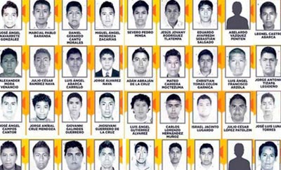 43 student teachers disappeared near Iguala, Mexico