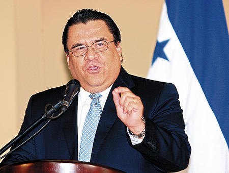 Honduran Security Minister Arturo Corrales