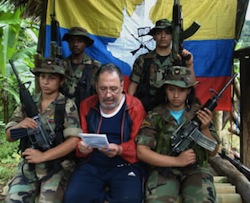 A congressman kidnapped by the FARC in 2002