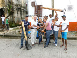 Members of Panama's Secure Neighborhood program