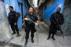 Police violence is reportedly on the rise in Rio