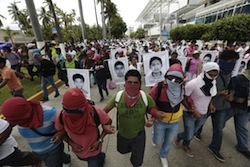 Mexicans protest to demand justice