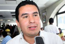 Omar Cruz, the mayor of Medellin de Bravo