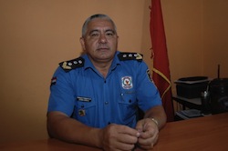Silvio Solabarrieta, the new police chief in Canindeyu