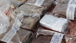 Police in Spain seized 346kg of cocaine