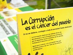 The Honduran govt has denounced corruption in La Ceiba