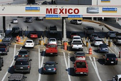 A US-Mexico border checkpoint