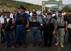 Self-defense forces in Michoacan