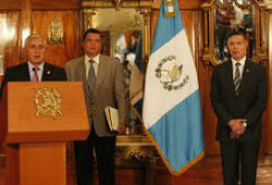 Juan de Dios Rodriguez (far right) was detained