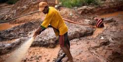 Illegal mining in Venezuela results in biodegradation