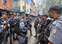 Military police in Brazil