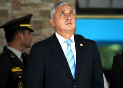 Guatemala President Otto Perez Molina