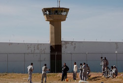 Inmates in a Mexican prison
