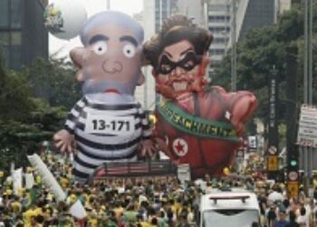 Brazilians Protest, Demanding President’s Impeachment