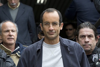 Former CEO Marcelo Odebrecht during his arrest