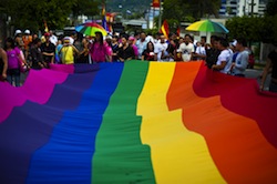 An LGBTI event in El Salvador