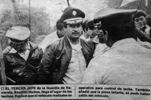 Archives show that Congresman Baudilio Hichos was part of a police death squad