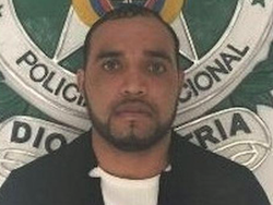 Police photo of "Caracol" after his arrest