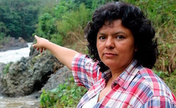 Berta CÃ¡ceres, a Honduras environmental defender murdered in March