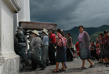 Funeral in Chichicastenango. by Dan Alder