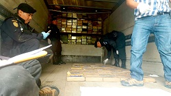 A drug haul by Guatemala's PNC on July 23