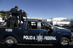 Federal police in Mexico