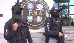 Members of the FNA in Honduras