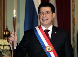 Paraguay President Horacio Cortes