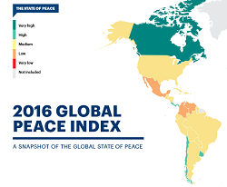 Latest Global Peace Index says 33,000 died in Mexico from internal conflict in 2015