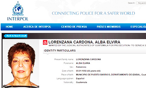 Alba Elvira Lorenzana Cardona