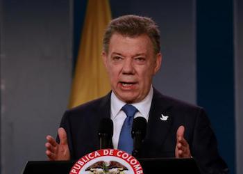 Nobel Prize Boosts Colombia President's Political Capital
