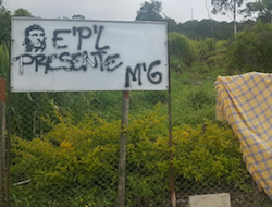 EPL graffiti in Catatumbo