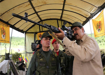 Venezuelan president NicolÃ¡s Maduro.