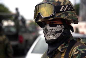 Mexico soldier