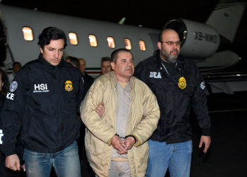 El Chapo in US custody