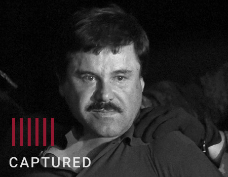 Joaquin Guzmán Loera, alias “El Chapo,” former Sinaloa Cartel leader, is serving life in the US.