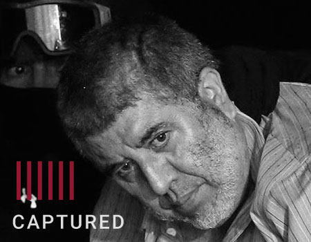 Vicente Carrillo Fuentes, alias "El Viceroy," bows his head after being captured in 2014.