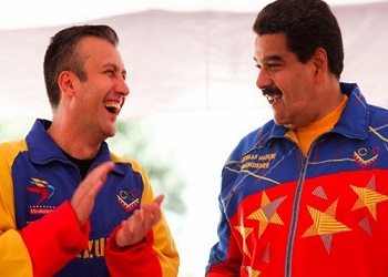 Venezuelaâs President Nicolas Maduro and Vice President Tareck El Aissami