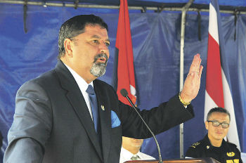 Costa Rica Security Minister Gustavo Mata Vega