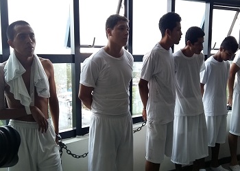Seven Barrio 18 members were each condemned to 390 years