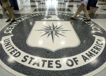 The logo of the Central Intelligence Agency (CIA)
