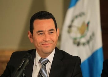 Guatemala President Jimmy Morales
