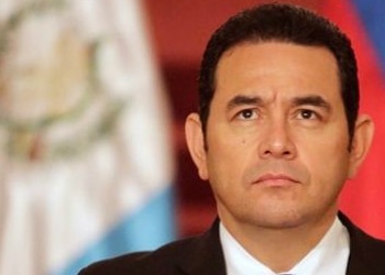 Presidente de Guatemala Jimmy Morales