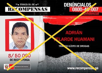 'Most Wanted' Peru Drug Trafficker Captured in Brazil