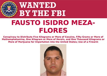 FBI wanted poster for 'Chapo Isidro'