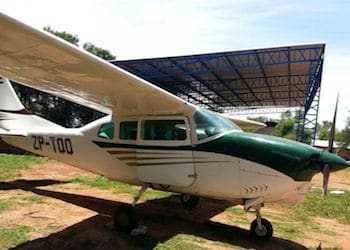 Aviones pequeños como estos son utilizados para el tráfico aéreo de drogas en Paraguay