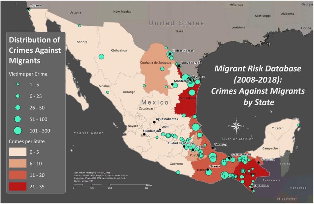 Las maneras en las que el crimen organizado explota a migrantes en México