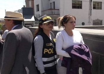 Cinthia Carolina Tello Preciado, acusada de liderar una organización criminal en Perú