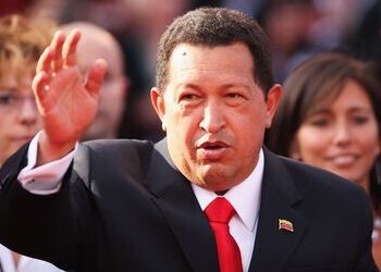 Former Venezuelan President Hugo Chavez