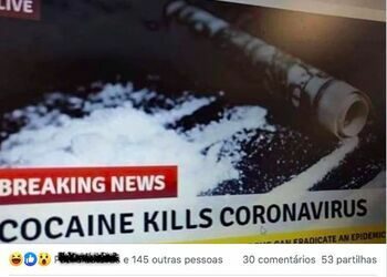 No, Cocaine Does Not Cure Coronavirus